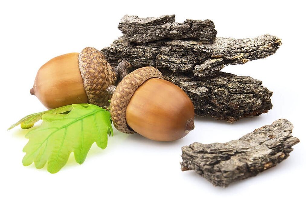 Gelarex contains oak bark